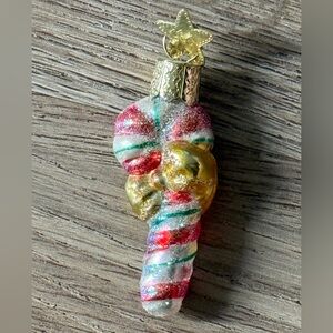 Old World Christmas Mini Candy Cane Ornament